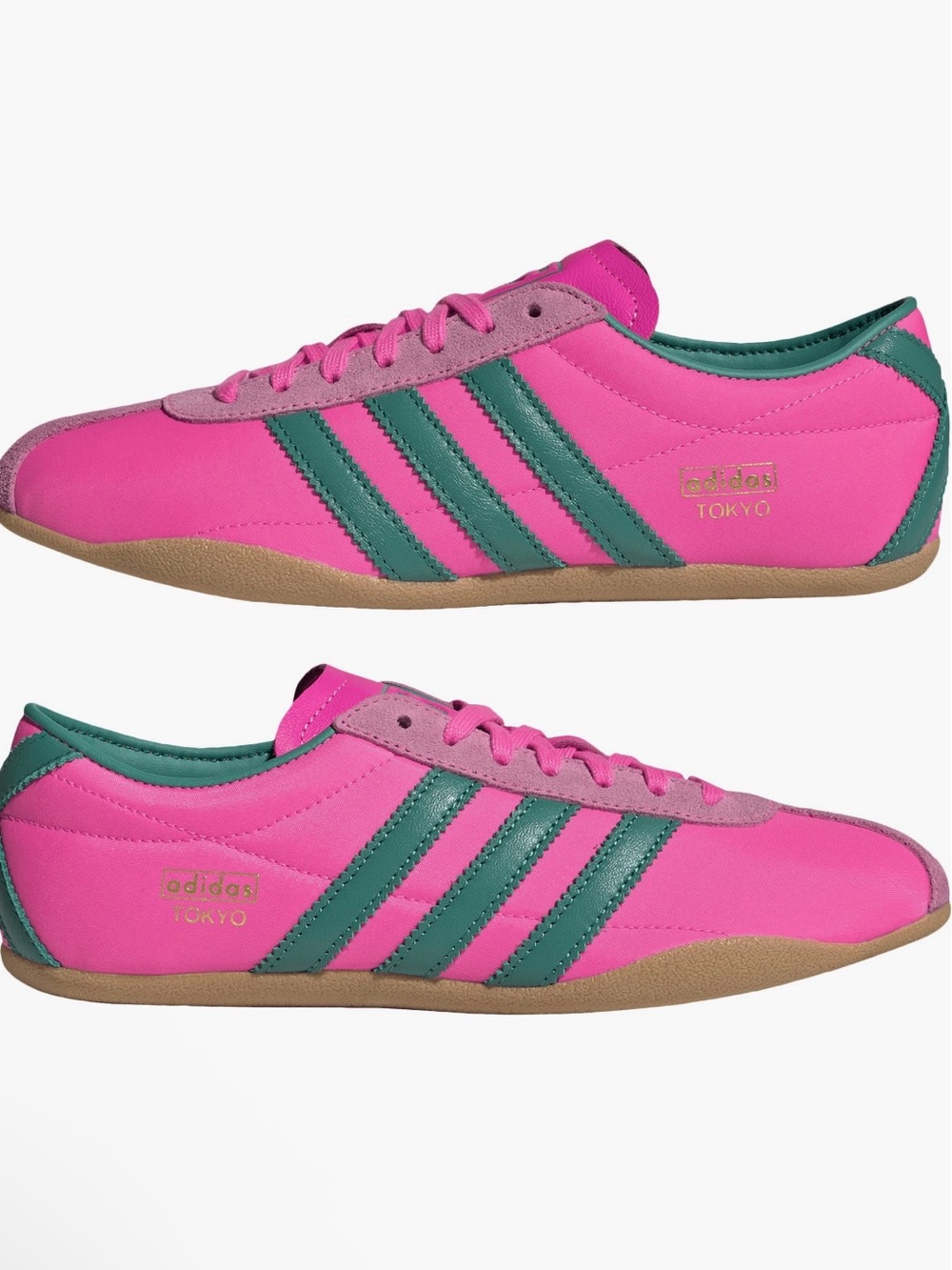Adidas Women’s Tokyo Pink Low Top Round Toe Sneakers Shoe Size 6.5
